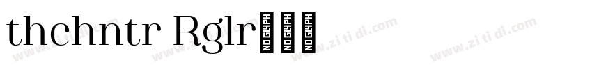 Athachantr Regular字体转换